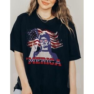Joe Dirt 4th Of July Merica Comedy Movie Quote Fan T-Shirt